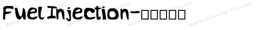 Fuel Injection字体转换